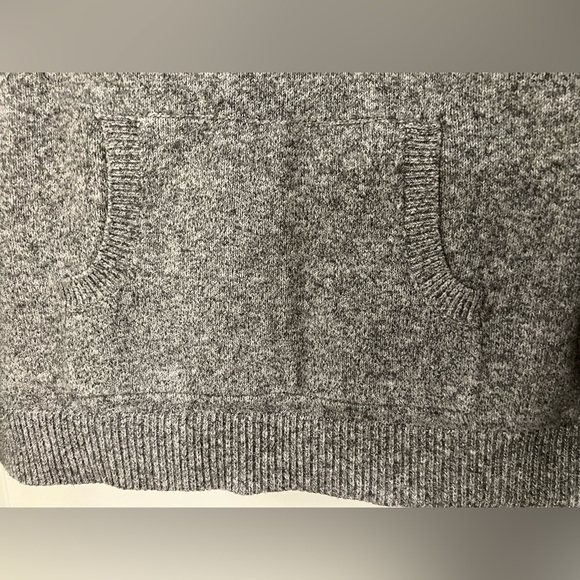 LOFT Charcoal Cozy Cowl Neck Sweater - Picture 2 of 7